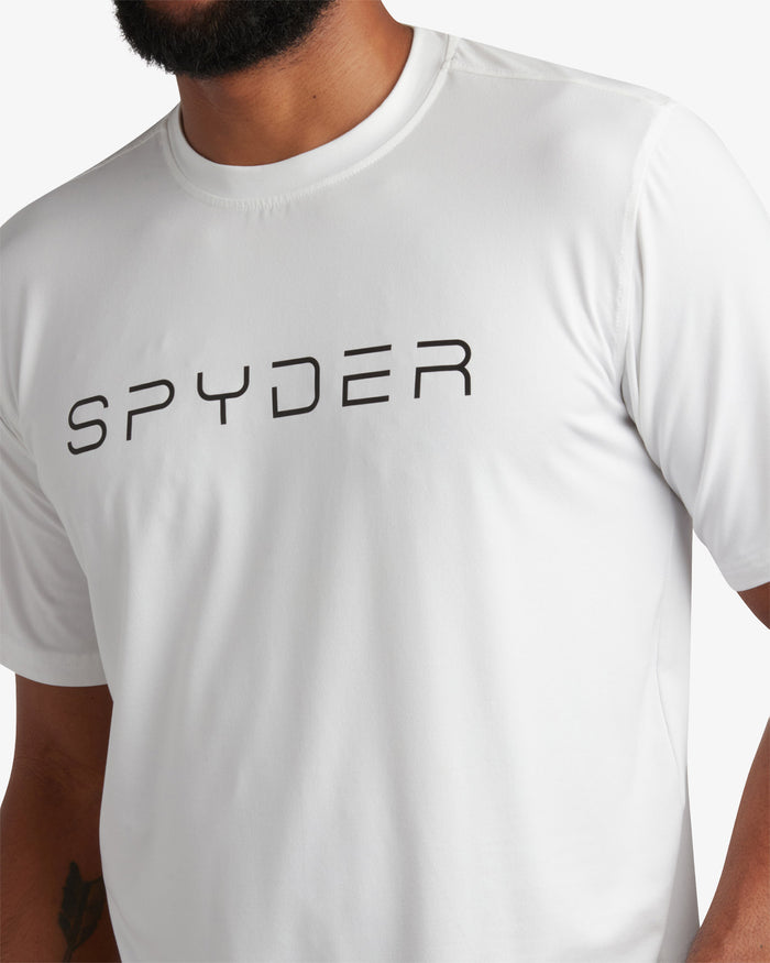 Men's Short Sleeve Wordmark Tee - White