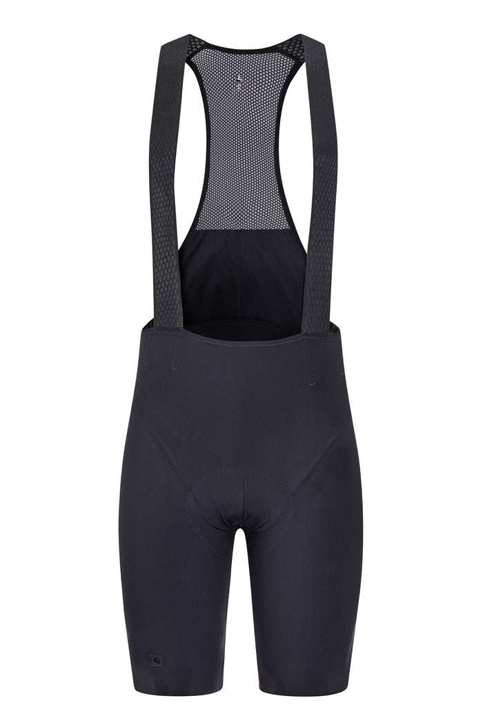 Men's Urto Bib Short by Giordana Cycling, Black, Made in Italy