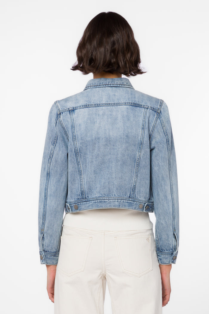 Michelle Blue Jacket - Jackets & Outerwear - Velvet Heart Clothing