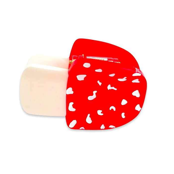 Mini Mushroom Hair Claw Clip