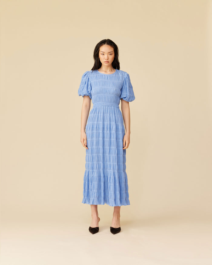 MIRELLA PRAIRIE DRESS CORNFLOWER