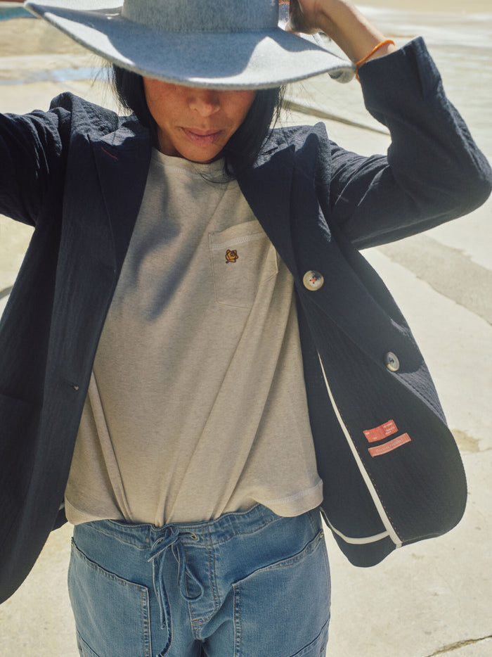 Modelshot / Beige Melange / Detail