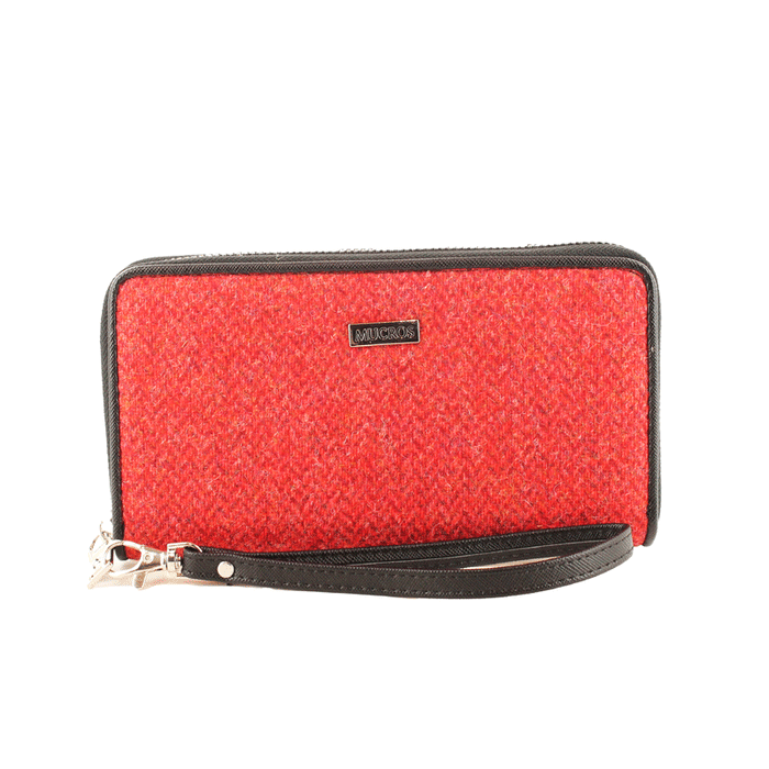 Coral Herringbone - Mucros Weavers