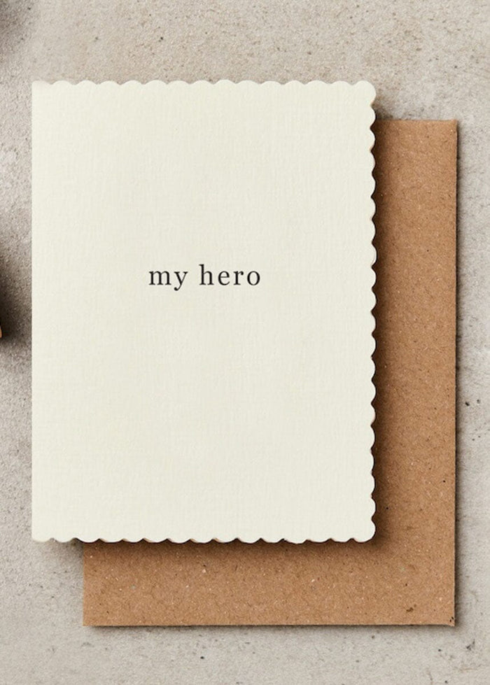 My Hero Father's Day Card