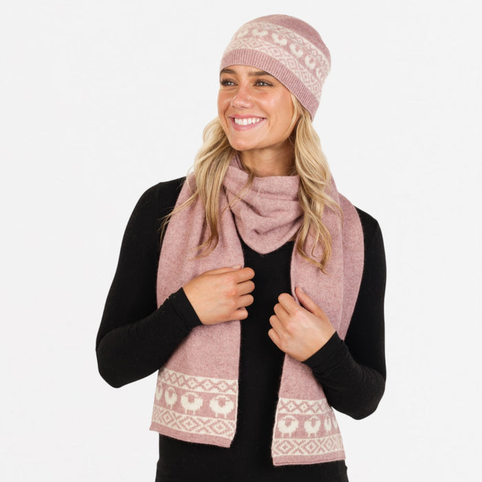 Native World - Merino and Possum Farm Scarf