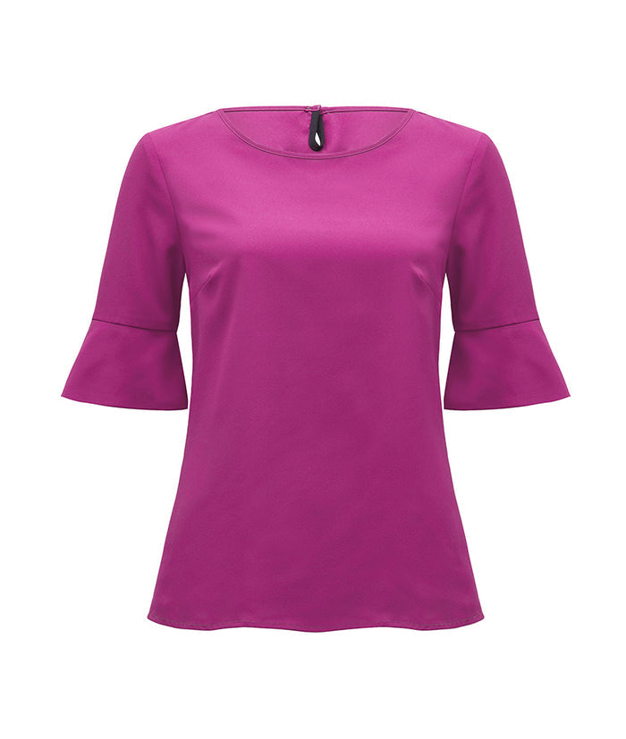 NNT Fluted Sleeve Top