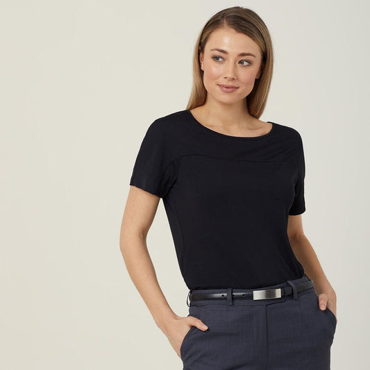 NNT Ladies Boat Neck Jersey Top