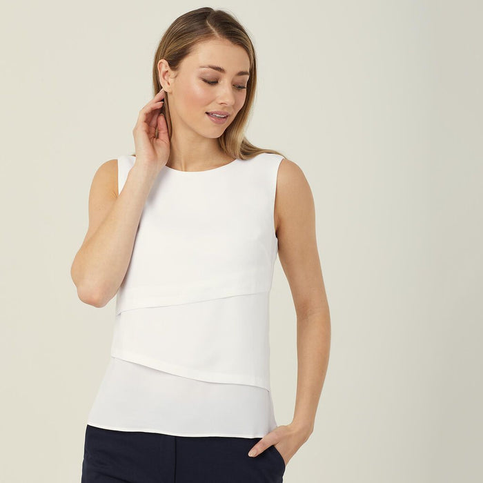 NNT Sleeveless Layered Top