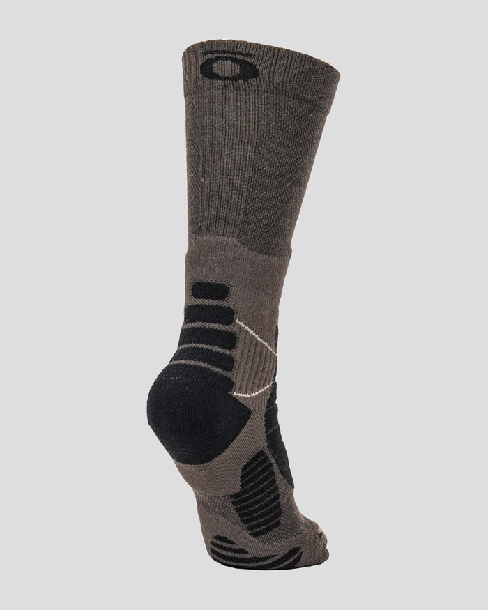 Oboz Bridger Heavyweight Hike Sock - Classic Brown