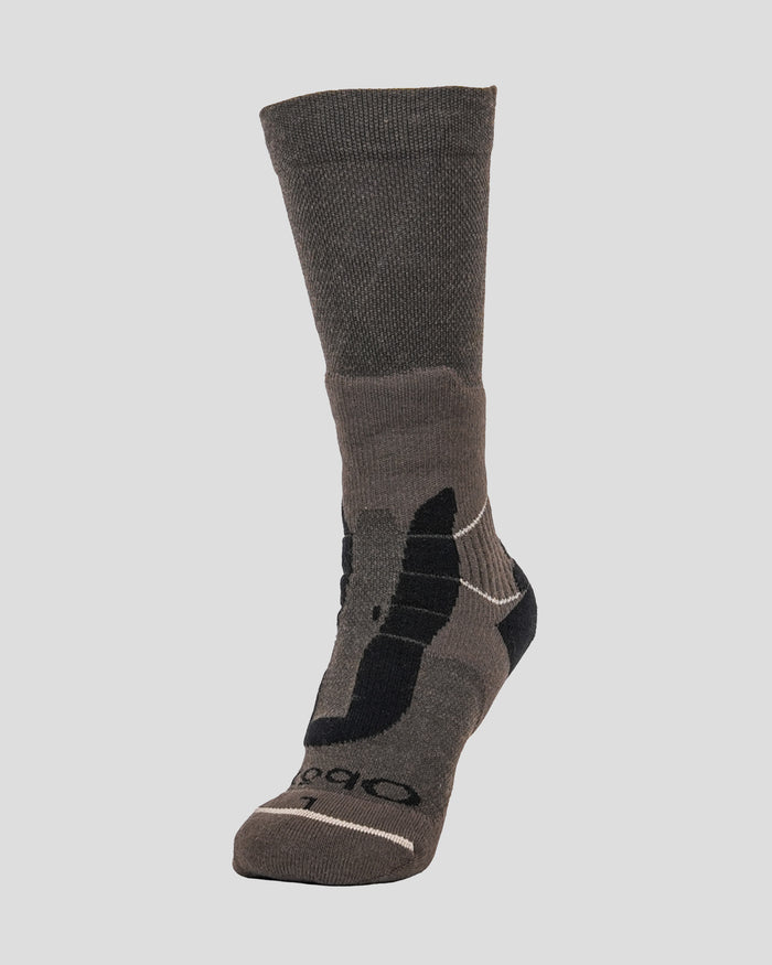 Oboz Bridger Heavyweight Hike Sock - Classic Brown