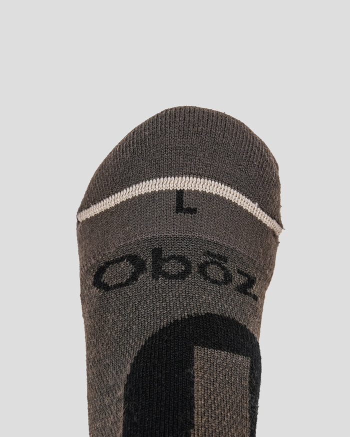 Oboz Bridger Heavyweight Hike Sock - Classic Brown