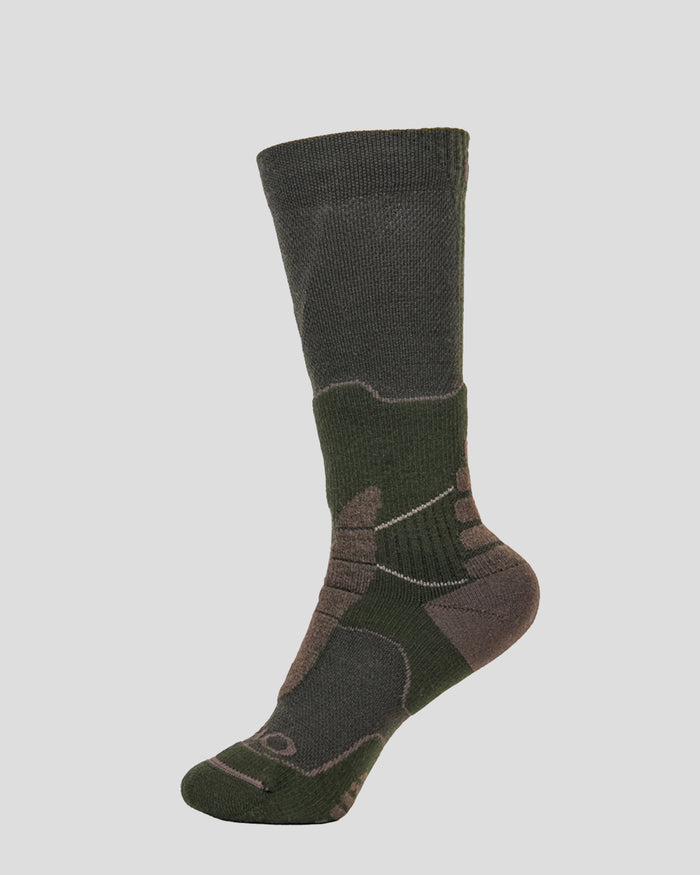 Oboz Bridger Heavyweight Hike Sock - Olive Branch