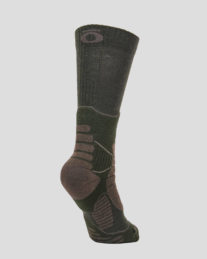 Oboz Bridger Heavyweight Hike Sock - Olive Branch