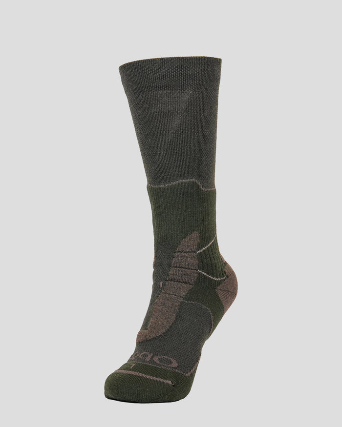 Oboz Bridger Heavyweight Hike Sock - Olive Branch