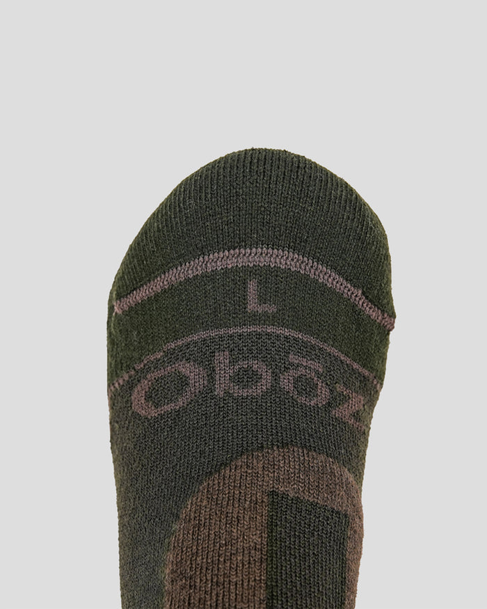 Oboz Bridger Heavyweight Hike Sock - Olive Branch