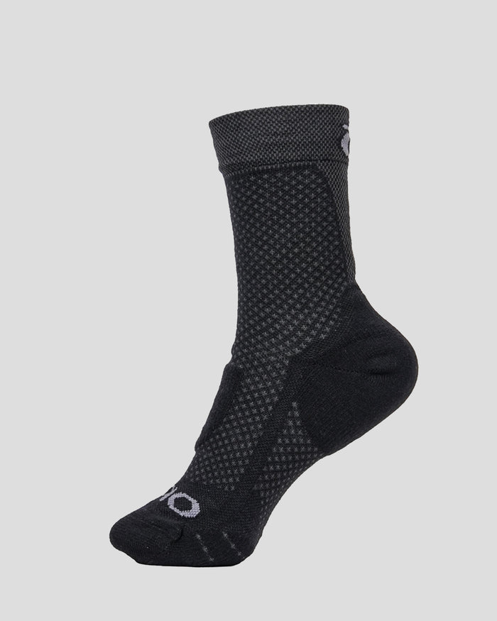 Oboz Katabatic Lightweight Hike Sock - Black Sea