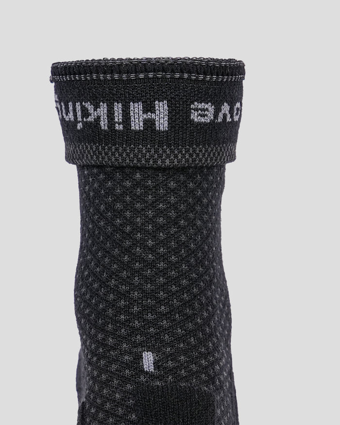 Oboz Katabatic Lightweight Hike Sock - Black Sea