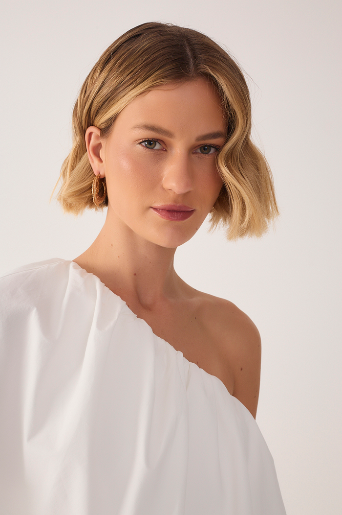 Off-White Ruffle One-Shoulder Mini Dress_5