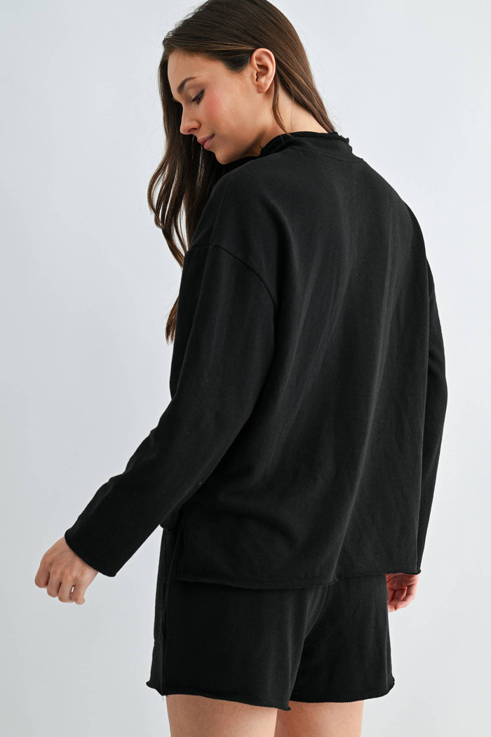 Offset Half-Zip Set