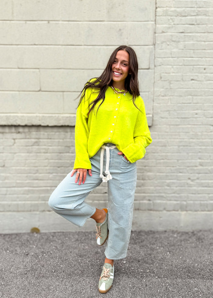 Olivia Oversized Button Down Sweater