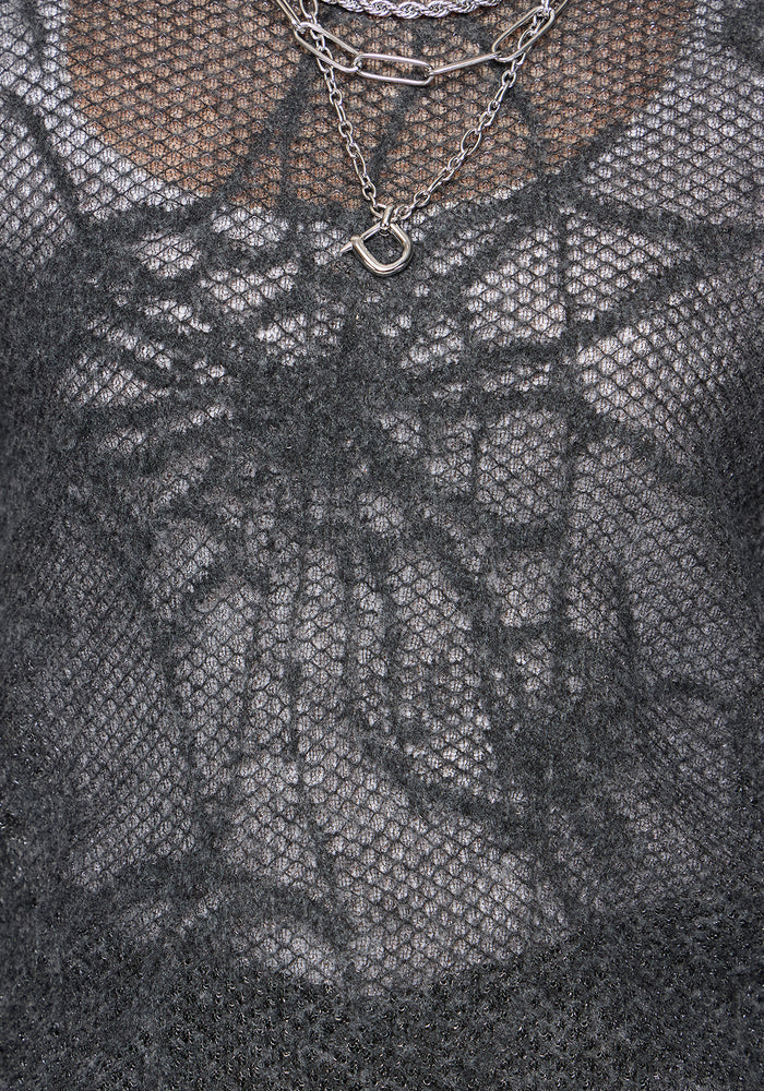 Olwen Cobweb Knit Top