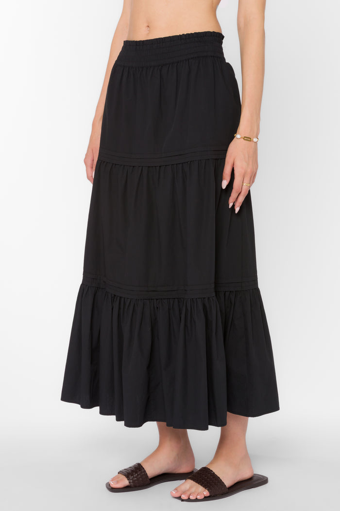 Pauline Black Skirt - Bottoms - Velvet Heart Clothing