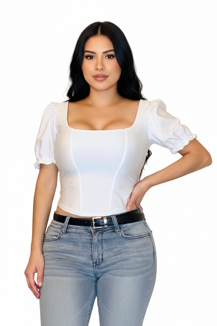 Puff Short Sleeve Top