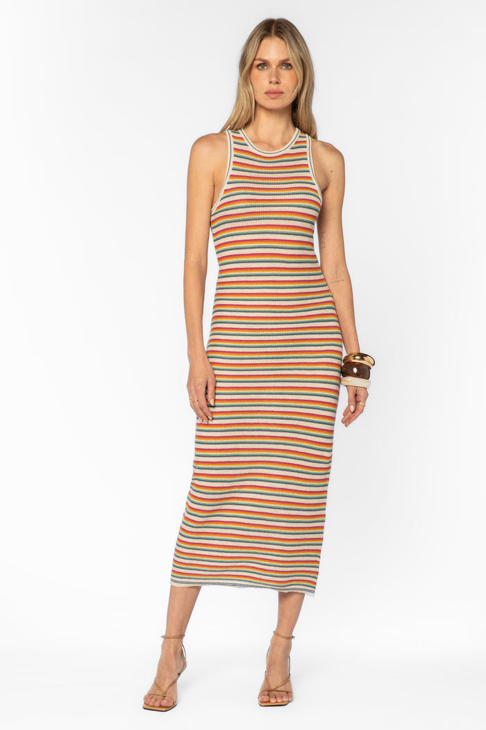 Raylene Sunny Stripe Dress - Dresses - Velvet Heart Clothing