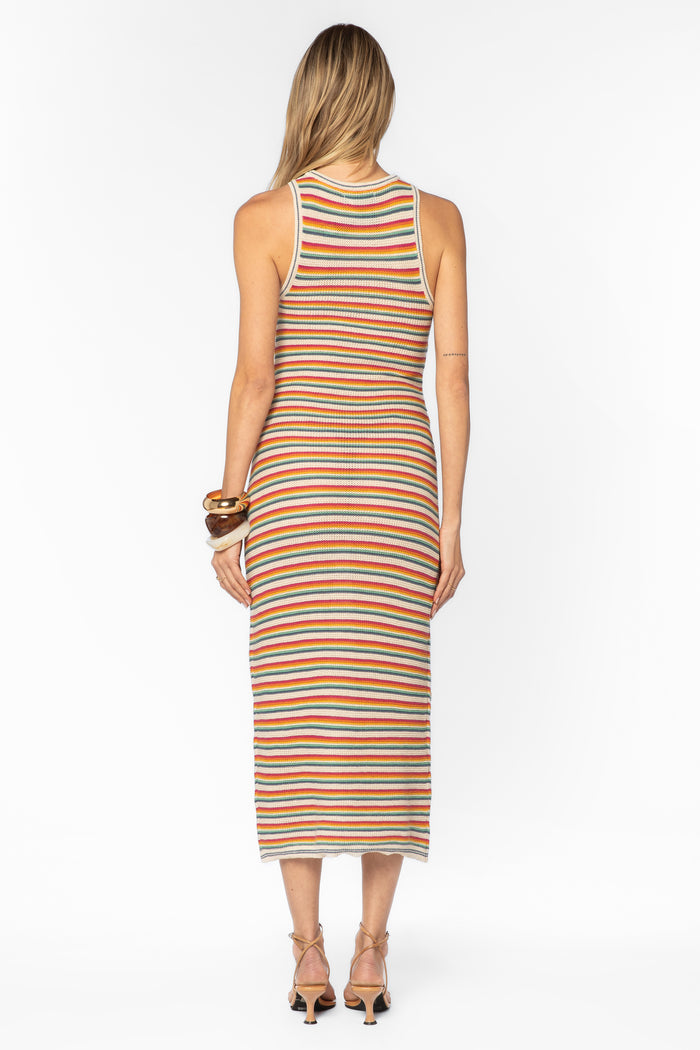 Raylene Sunny Stripe Dress - Dresses - Velvet Heart Clothing