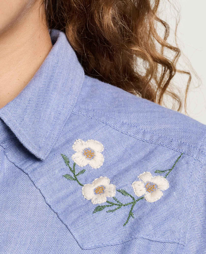 Re-Form Flannel Western Shirt