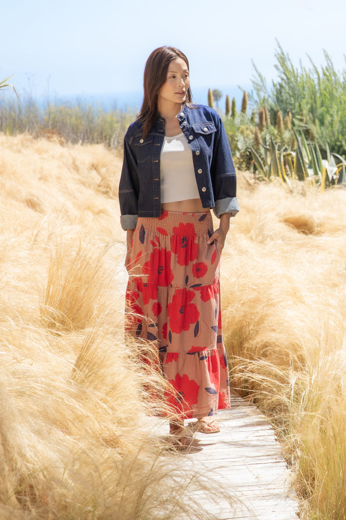 Roseanna Floral Skirt - Bottoms - Velvet Heart Clothing
