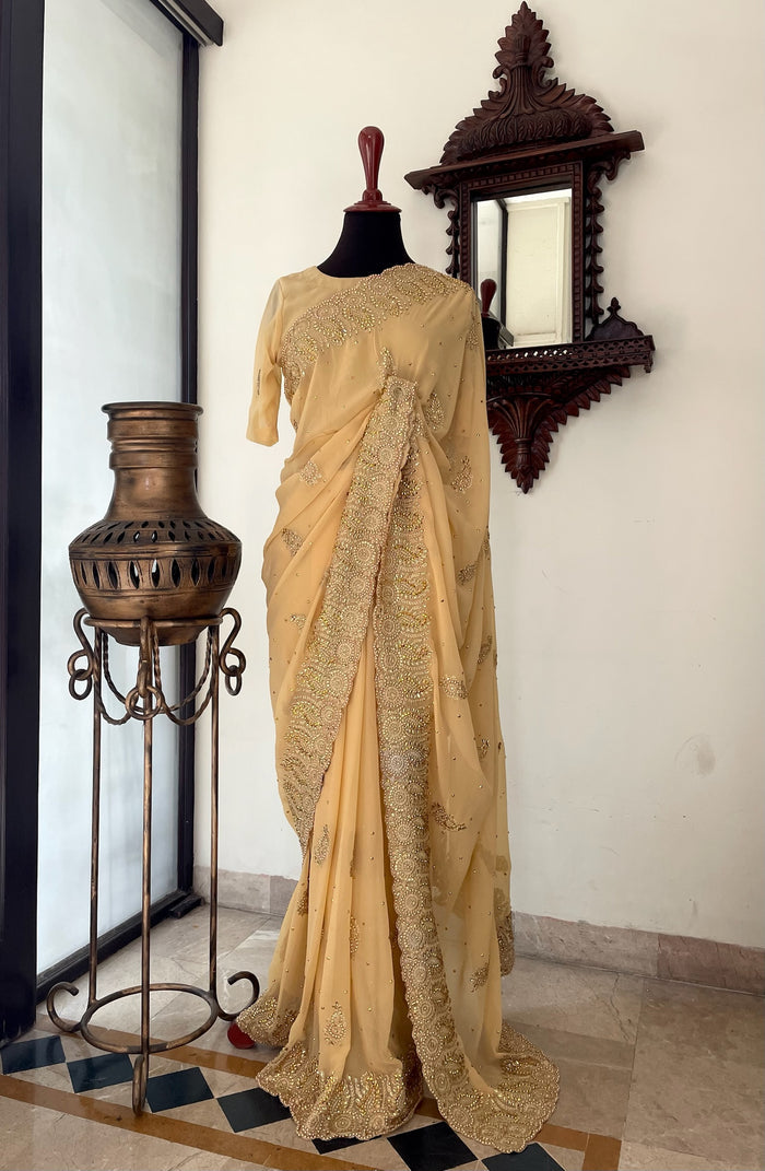 RTW - Embroidered Butter Yellow
