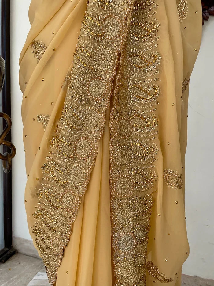 RTW - Embroidered Butter Yellow