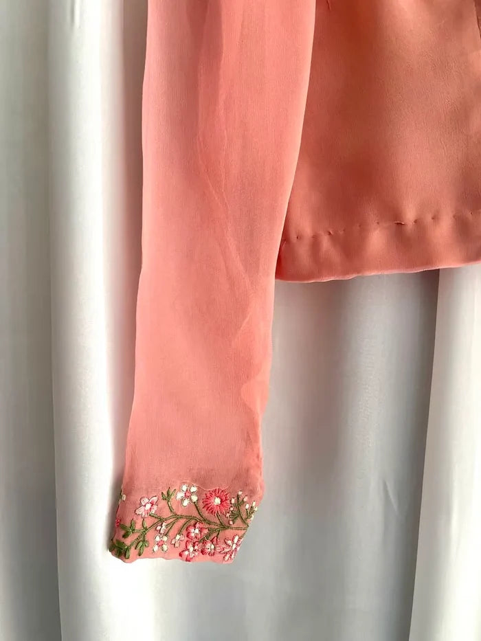 RTW - Ombré Pure Chiffon: Rosé Matcha