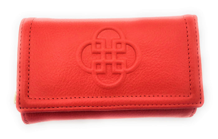 Ruby RFID Leather Wallet – Red | Saddler - Bascora