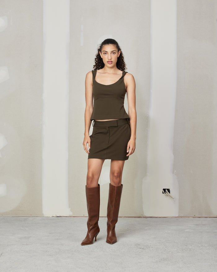 RUE BODICE KHAKI