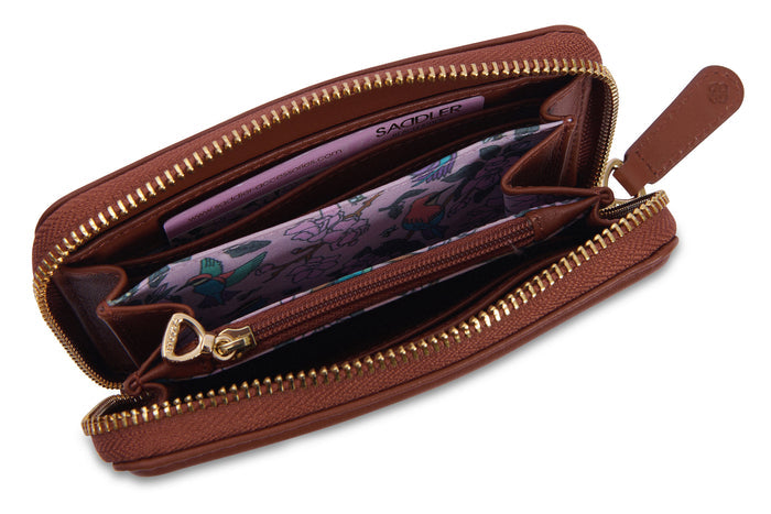 Annie RFID Leather Wallet - Bascora