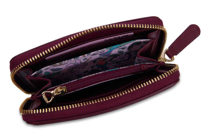 Annie RFID Leather Wallet - Bascora