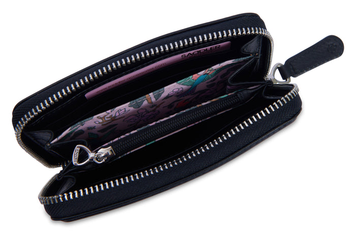 Annie RFID Leather Wallet - Bascora