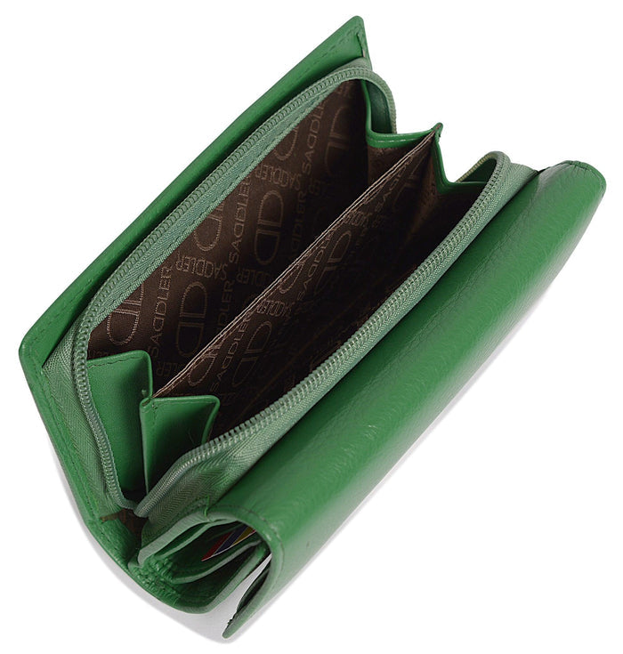 Eleanor Trifold Leather Purse - Bascora