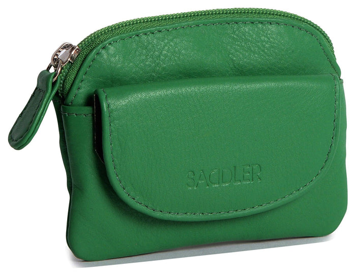 Molly RFID Leather Coin Purse - Bascora