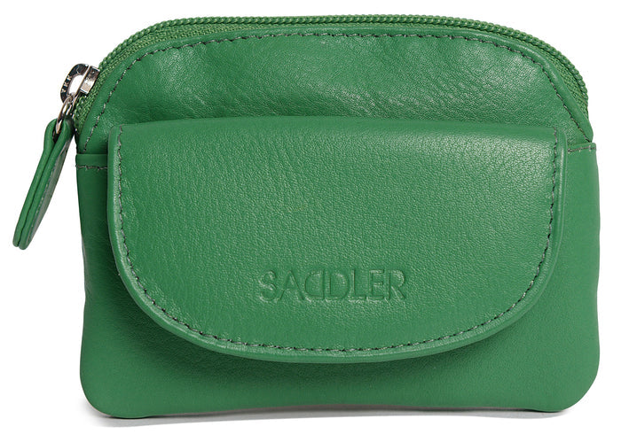 Molly RFID Leather Coin Purse - Bascora