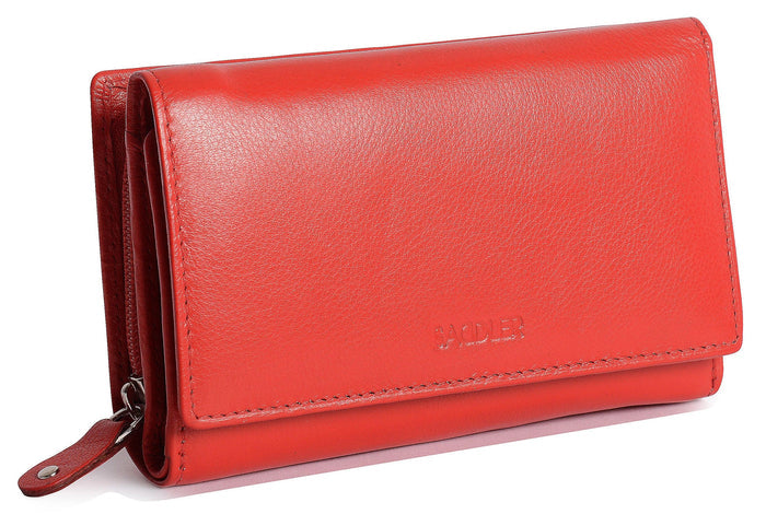 Paula RFID Leather Trifold Purse - Bascora