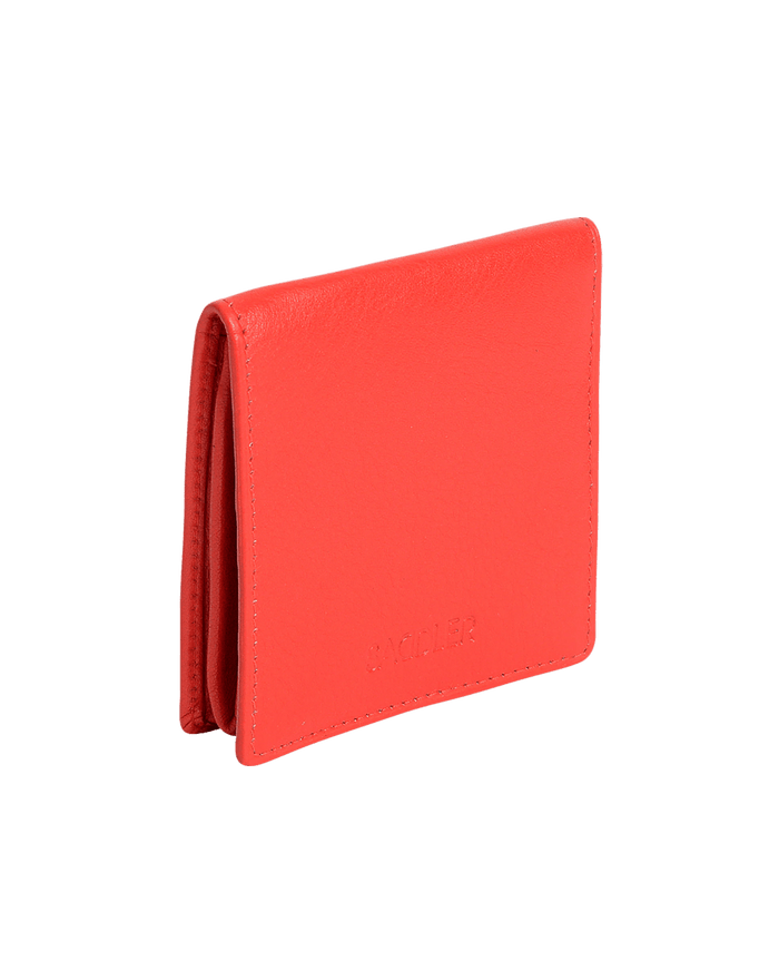 Poppy Leather Mini Tray Purse - Bascora