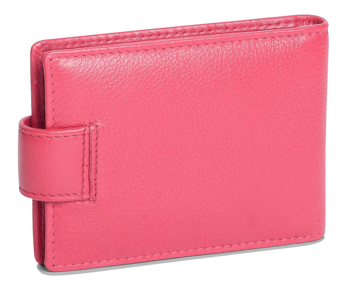 Robyn RFID Leather Card Wallet - Bascora