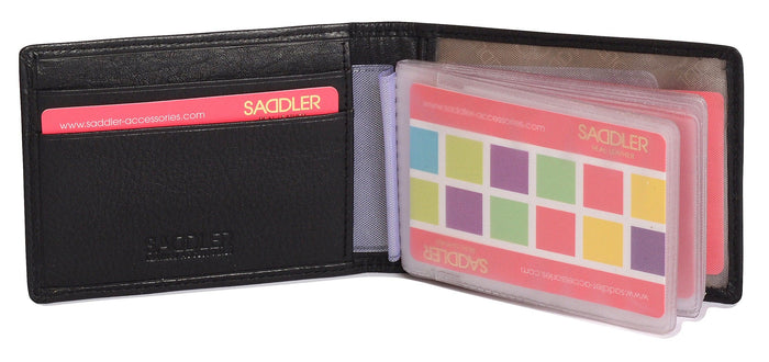 Robyn RFID Leather Card Wallet - Bascora