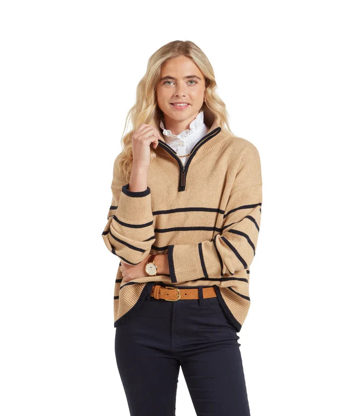 Schoffel Sandsend 1/4 Zip Jumper