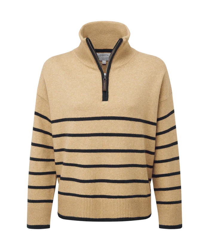 Schoffel Sandsend 1/4 Zip Jumper