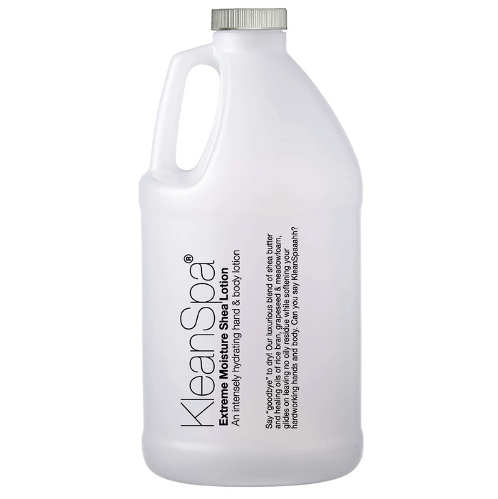 half gallons of vanilla shea lotion
