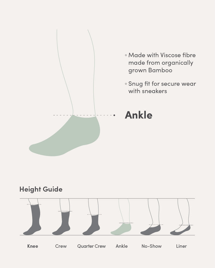 Sport Ankle Socks - Black